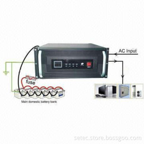 DC/AC Power Telecom Inverters, LCD Display and Easy Wire Connection